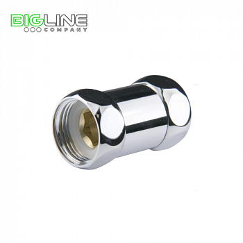 Соединение прям.ГГ 2525 (хром)