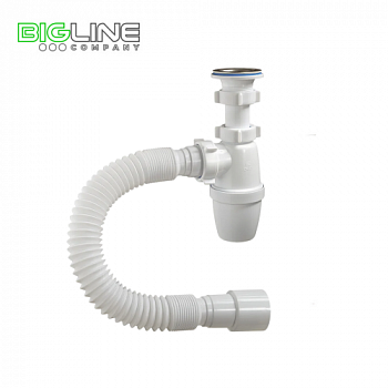 Сифон ОРИО А3202 бутылочный 1 14  с гибкой трубой (40)