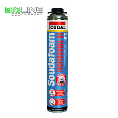 Пена монтажная SOUDAFOAM Professonal 60 л  проф, зимняя 750
