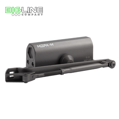 Доводчик НОРА-М-ISPARUS 440 дверной на 80-140кг, усилие 2-3, графит,морозостойкий (10)