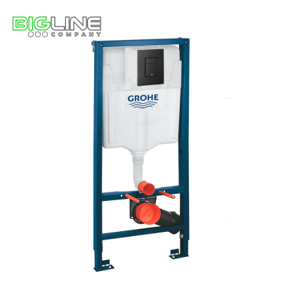 Grohe Solido 3в1 с панелью смыва черный