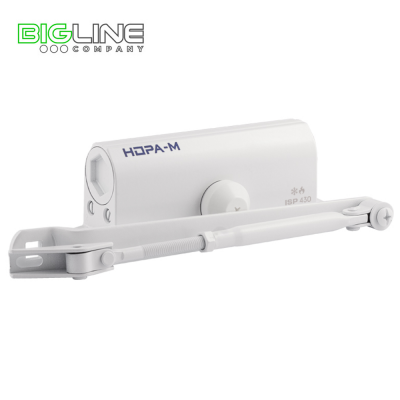 Доводчик НОРА-М-ISPARUS 430 дверной на 50-120кг, усилие 2-3, белый,морозостойкий (10)