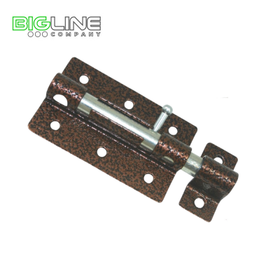 Задвижка дверная ЗД-07 пол.медь (20)