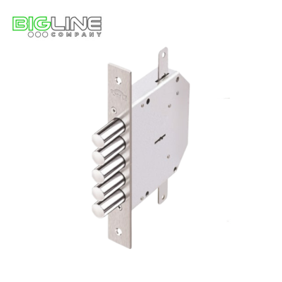 Замок ЭЛЬБОР 1.06.02  врезной сувальдный 5 ригелей (10)