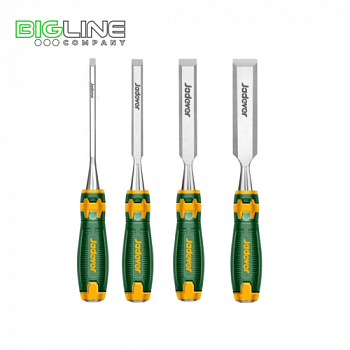 Набор стамесок 4pcs  6, 12, 19, 25мм. Jadever