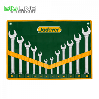 Набор комбинированных гаечных ключей 12шт Jadever