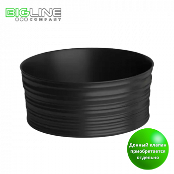 Раковина матовая Grossman GR-3025BM черный