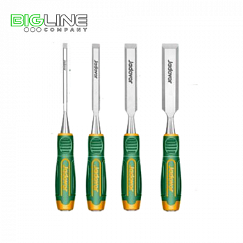 Набор стамесок 4pcs  6, 12, 19, 25мм. Jadever