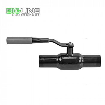 Кран шаровой стальной 11с67п Ду25 Ру40  ппривар Forteca