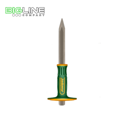 Зубило пикообразное с протектором 4мм. Jadever 1