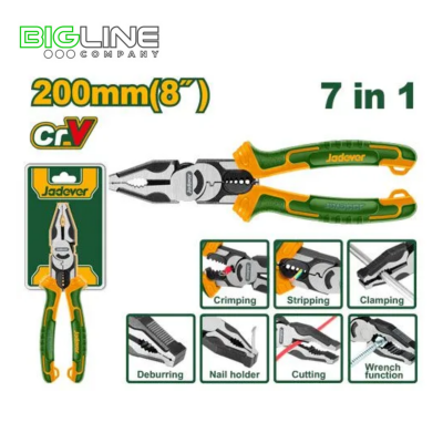 Плоскогубцы мультифункциональные 7в1, 200мм Jadever1