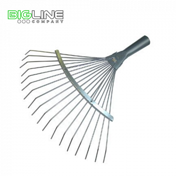 Грабли 18 зубьев веерные проволочные оцинкованные