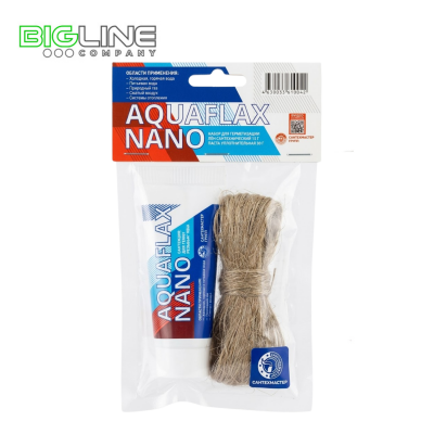 Паста для льна + лен  AquaflaxNano 80г+20гр (25)