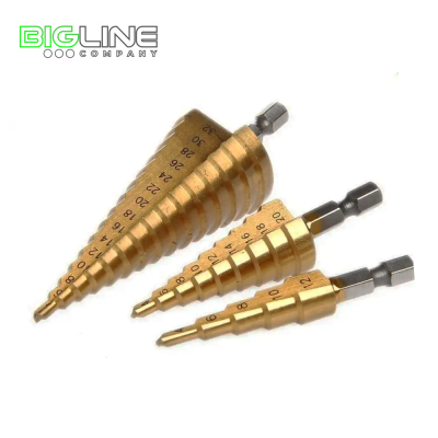 Сверла по металлу ступенчатые 3pcs