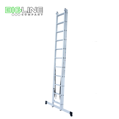 Лестница NV 1220 алюминиевая двухсекционная, 2*11 перекладин