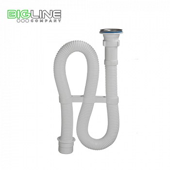 Сифон ОРИО А3011 гофрированный 1 12 4050 белый (28)