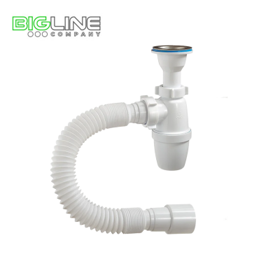 Сифон ОРИО А32019 бутылочный 1 1240  с гибкой трубой (40)