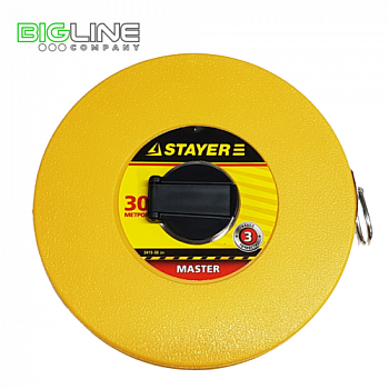 Мерная лента STAYER MASTER F-30, фиберглассовое двустороннее полотно, 30м