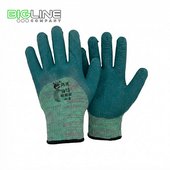 Перчатки обливная ладонь из латекса синтетика 