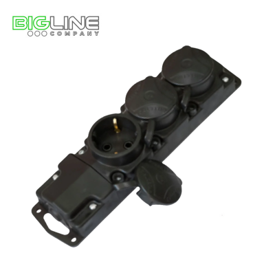 Розетка Р 16-381 с заземлением,переносная,брызгозащищенная (22)