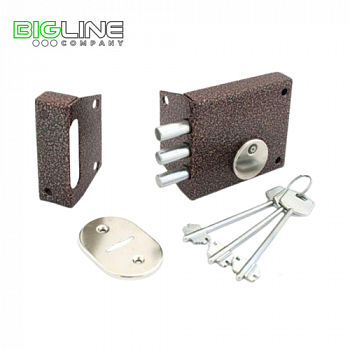 Замок ЗЕНИТ ЗН 4-1 медь накладной (20)1