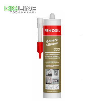 Герметик силиконовый Penosil General Silicone 323 бесцветный 310 мл (12)