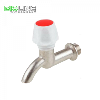 Кран водоразборный Ду 15 нр настенный КВ 15м-06 Цветлит