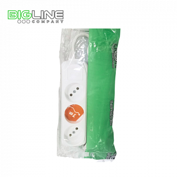 Удлинитель DAMLA 3 гнезда, без заземления 7м (12)