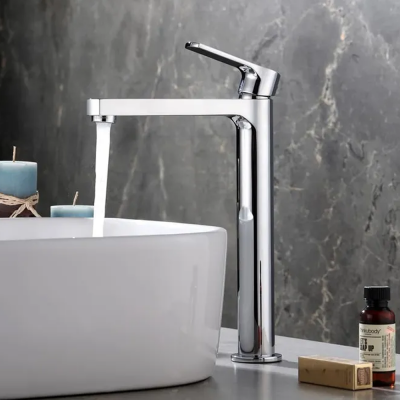 Смеситель LEMARK LM1509C Plus Grace для умывальника высокий, монолитный, хром