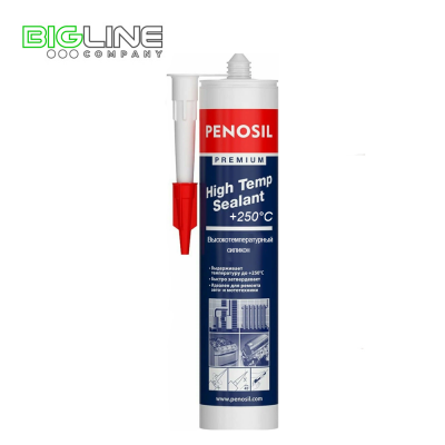 Герметик Penosil High Temp Sealant термостойкий, красный 280мл (12) 