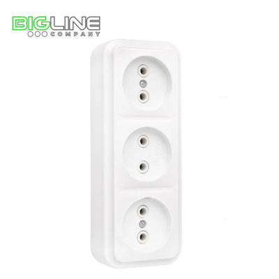 Розетка РА 16-263 III открытая без заземления (56)