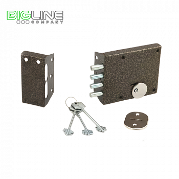 Замок ЗЕНИТ ЗН 4-2 медь накладной (10)