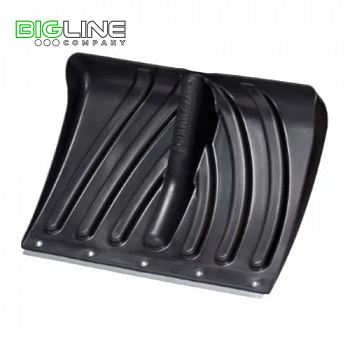 Лопата снеговая пластиковая КРЕПЫШ Цикл Стандарт (с оцинк.планкой)(10)111111