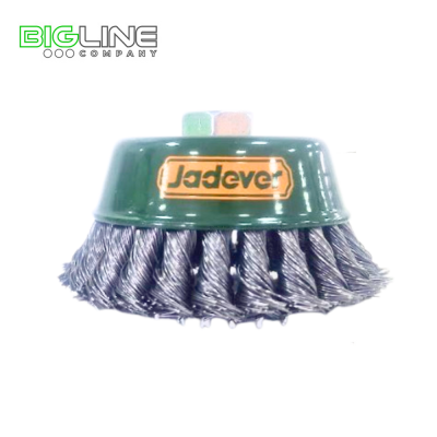 Щетка чашечная проволочная жесткая d-100мм,M142 Jadever