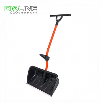 Скрепер Ратник для снега с Т-обр.ручкой и ручкой силы (5)