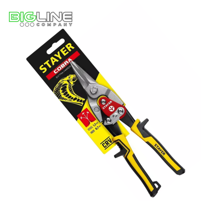 Ножницы по металлу прямые Stayer Cobra 250мм