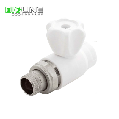 Кран шаровой для радиатора 2012 прямой, РТП