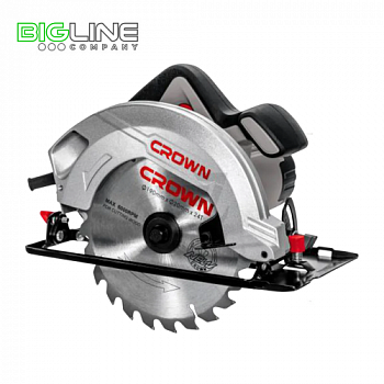 CROWN  СТ 15188-190 Пила дисковая по дереву d185 мм1500W (2)