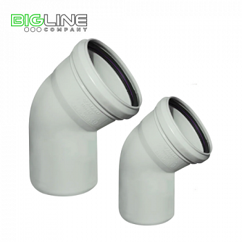 Отвод  ПВХ 5045 (200)