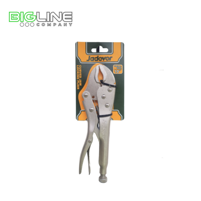 Щипцы с изогнутыми губками 250мм,диапозон 0-45мм Jadever