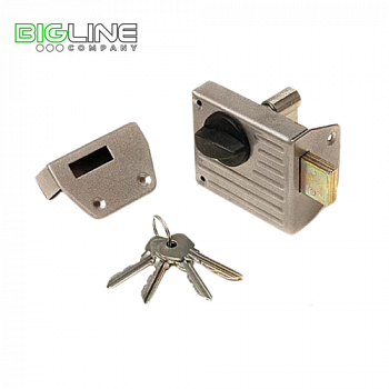 Замок ЗЕНИТ ЗН 1-2 бронза накладной цилиндровый (16)