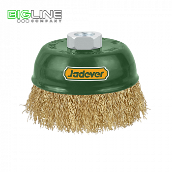 Щетка чашечная проволочная мягкая d-100мм,M14-2 Jadever