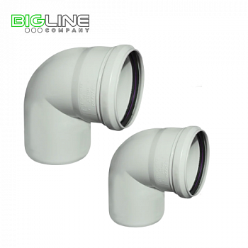 Отвод  ПВХ 5090 (200)