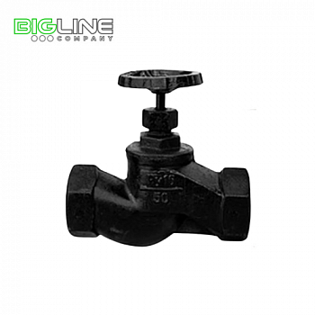 Клапан  запорный чугунный Ду 15 Ру16 мм 15кч18п1