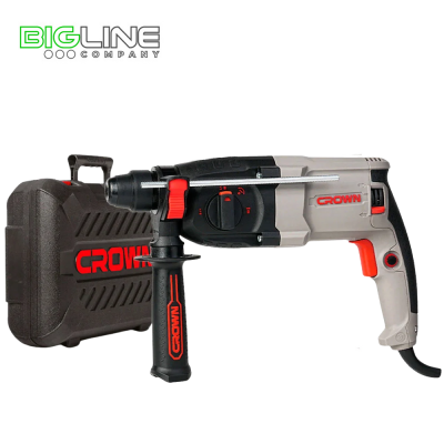 CROWN  СТ 18180 Перфоратор, SDS+, d201,7 Дж650W, кейс (4)1