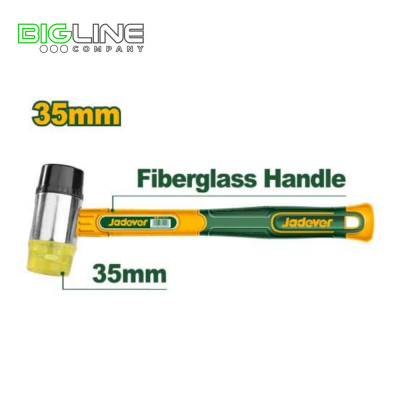 Молоток рихтовочный 35мм,ручка из стекловолокна Jadever