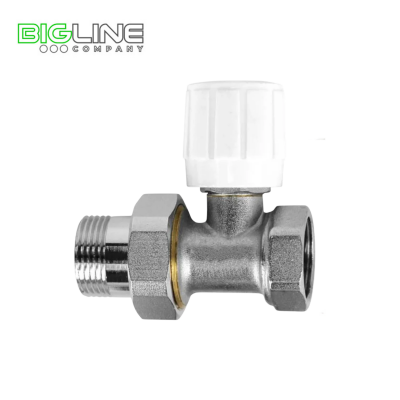 Клапан регулирующий для радиаторов прямой Ду 34 Aqualink