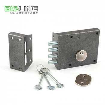 Замок ЗЕНИТ ЗН 4-2 серебро накладной