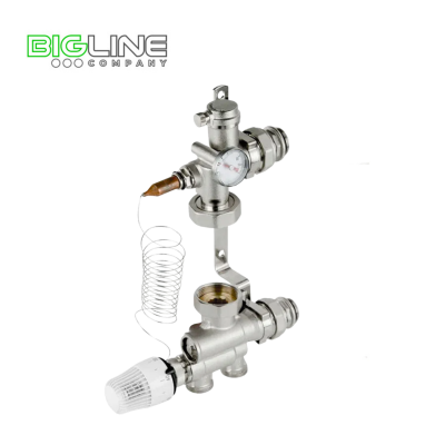 Насосно-смесительный узел для коллектора (без насоса) 11 12 РТП(6)