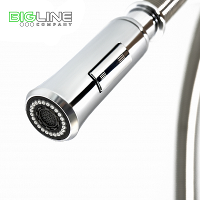Смеситель LEMARK LM6002C Soul для кухни с вытяжным изливом, шланг 56 см